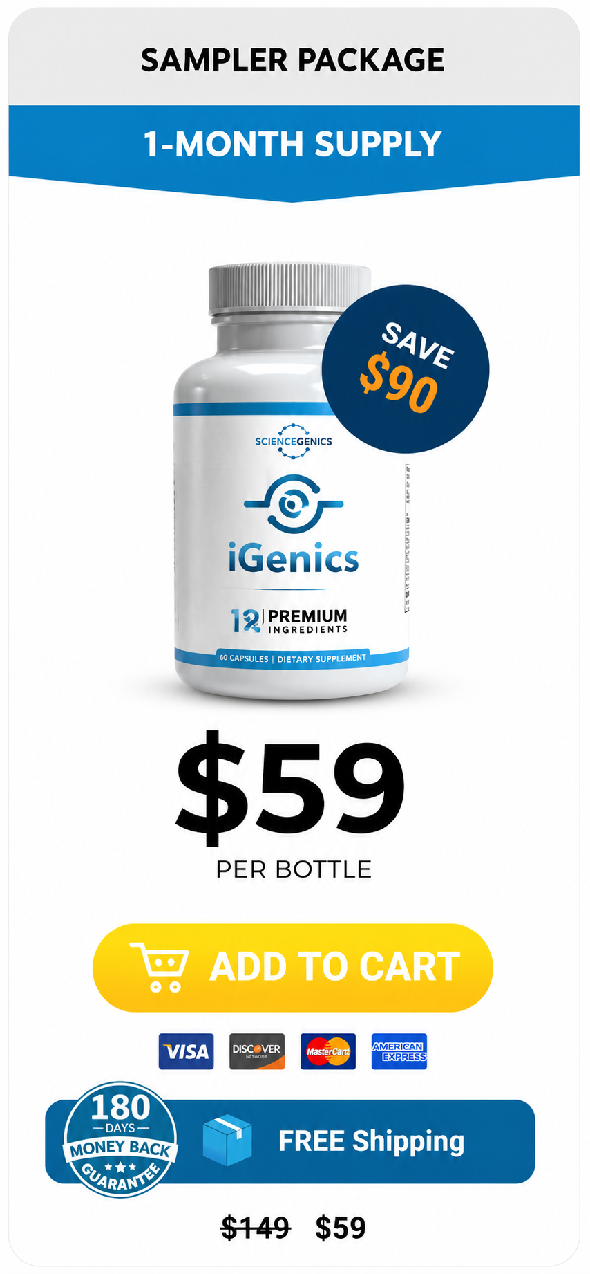 igenics 1 bottle